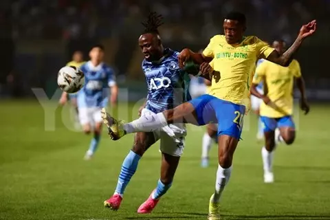 الهداف عن جدارة.. ماييلي يفتتح أهداف نهائي بيراميدز وصنداونز (فيديو)